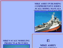 Tablet Screenshot of mikeashey.com